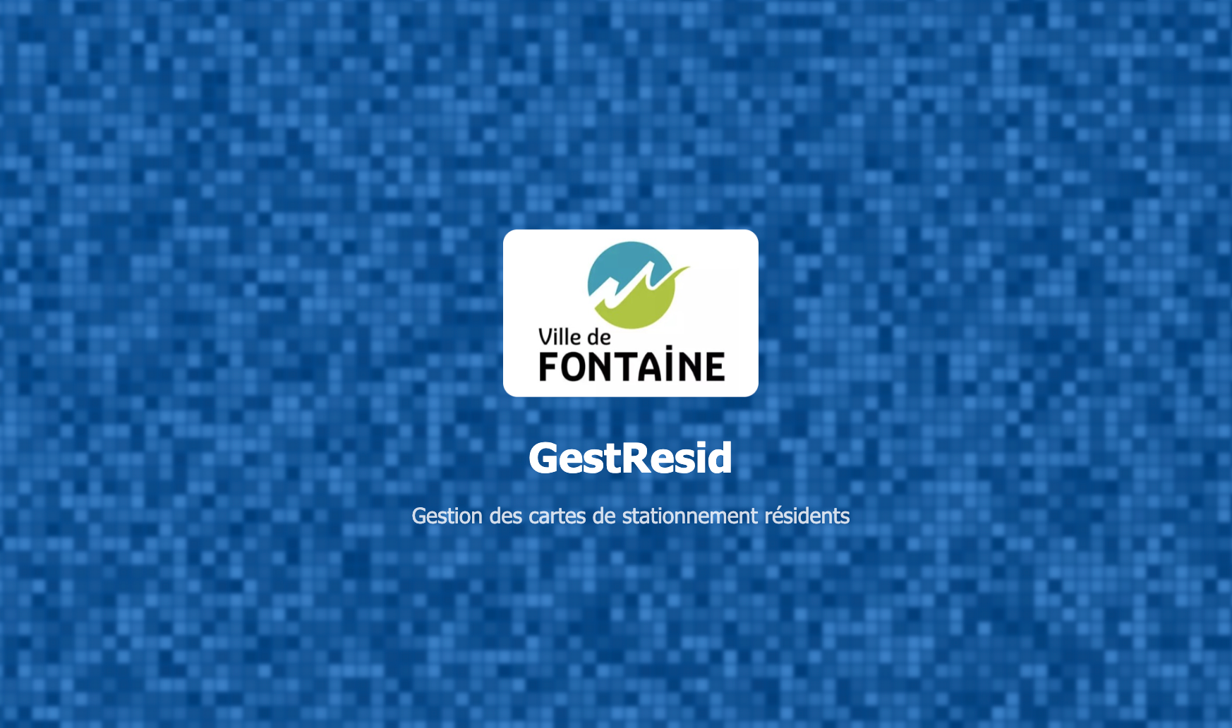 GestResid — Accueil